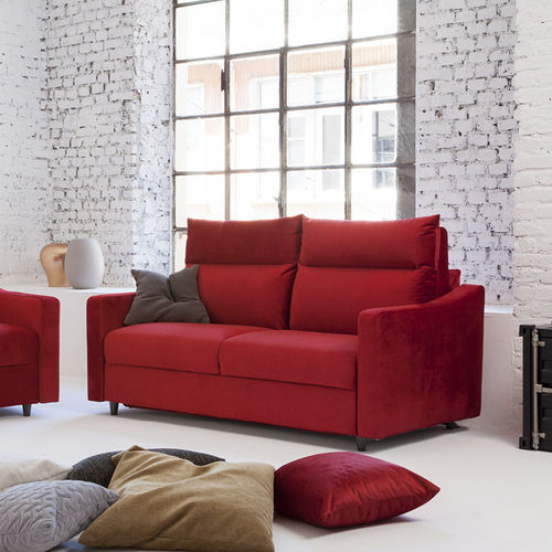 Divano letto - MELODIE - CONFORPLUS - contemporaneo / in tessuto / con braccioli