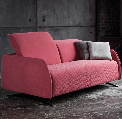 Divano letto - MUSE - CONFORPLUS - contemporaneo / in tessuto / con braccioli