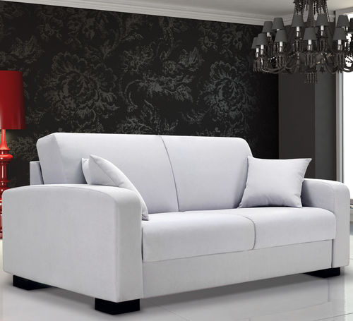 Divano letto - LEONARDO - CONFORPLUS - contemporaneo / in tessuto / con braccioli