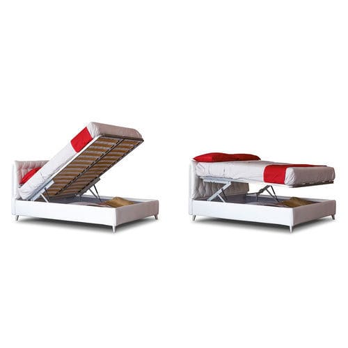 Letto matrimoniale - CONFORPLUS - contemporaneo / imbottito / con testiera