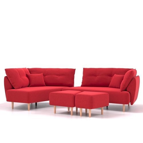 Poggiapiedi contemporaneo - Diagon - FEYDOM COLLECTIVE LTC - in tessuto / da interno / per uso residenziale