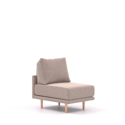 Chauffeuse contemporanea - Clooods - FEYDOM COLLECTIVE LTC - in tessuto / in faggio / in legno compensato