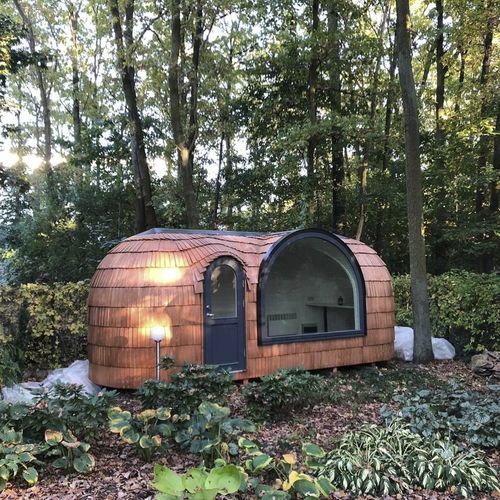 Micro-casa igloo - IGLUOFFICE 1 - Iglucraft OÜ - prefabbricata / contemporanea / in legno