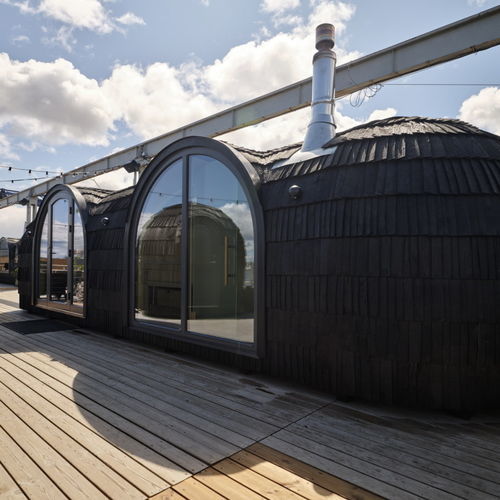 Sauna elettrica - PREMIUM - Iglucraft OÜ - per centro benessere / in legno / per esterni