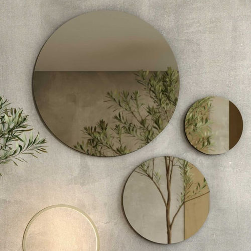 Specchio a muro - Circle - Stylish Club - contemporaneo / rotondo / trasparente