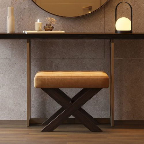 Sgabello contemporaneo - Bridge - Stylish Club - in tessuto / con supporto in legno impiallacciato / modulare