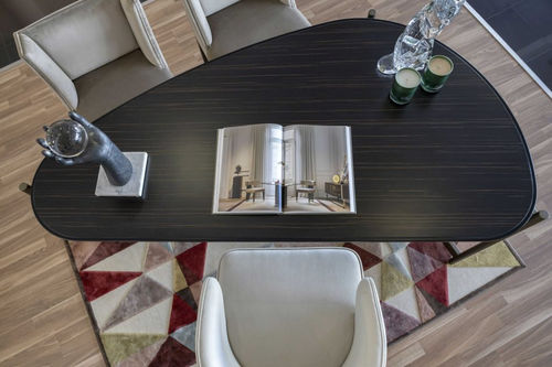 Scrivania da terra - Capri - Stylish Club - contemporanea / impiallacciata in legno / in ebano di macassar