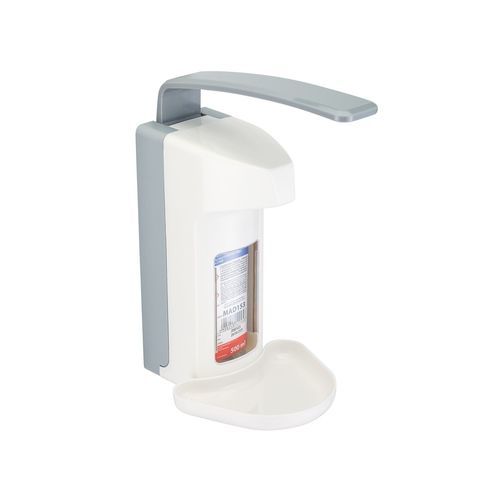 Dispenser di gel igienizzante da parete - D9PT - Merida. Sp. z o.o. - manuale / dispenser di sapone / in acciaio inossidabile