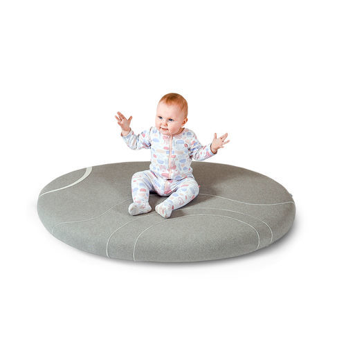 Cuscino per neonato - ISLAND (FOR PLAY AND REST) - Katsu Stones - rotondo / a motivi / per uso residenziale