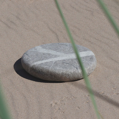 Cuscino per sedia - HAIKU - Katsu Stones - da terra / indoor / ovale