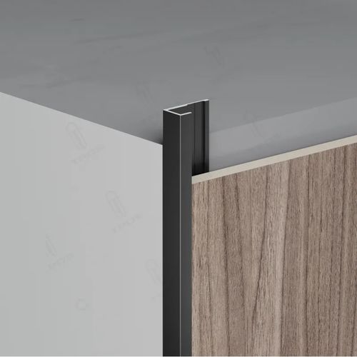 Profilo di finitura in alluminio - EDGE TRIM - TPOS decorative material ltd. - per piastrelle / di colmo / grigio