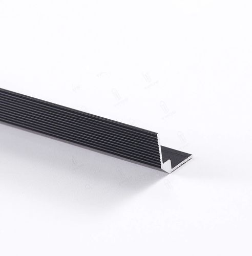 Profilo decorativo in alluminio - TPOS decorative material ltd. - per parete / a sezione rettangolare / nero