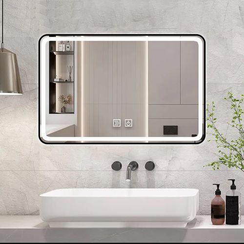Specchio da bagno a muro - TPOS decorative material ltd. - contract / contemporaneo / rettangolare