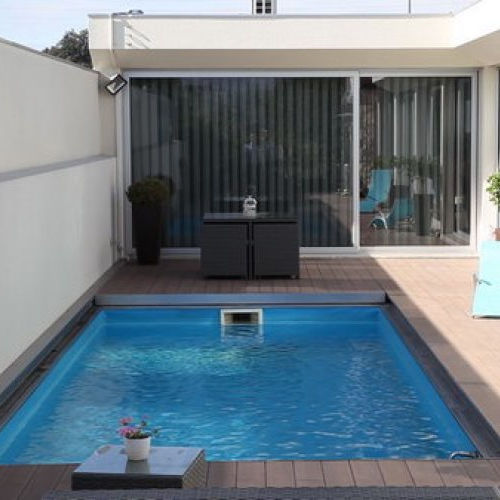 Protezione per piscina scorrevole - Proruper - Unipessoal, Lda - a tapparella / automatica / di sicurezza
