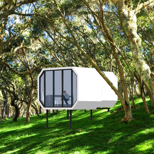 Micro-casa prefabbricata - SLIDES S-14 - Free Home - contemporanea / in acciaio / in alluminio
