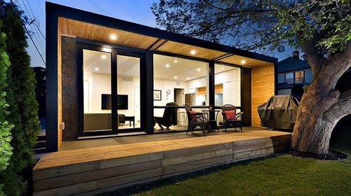 Micro-casa prefabbricata - PODS P-15 - Free Home - contemporanea / in acciaio / in alluminio