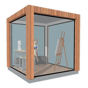 Micro-casa prefabbricata - PLODS P-6 - Free Home - contemporanea / in acciaio / in alluminio