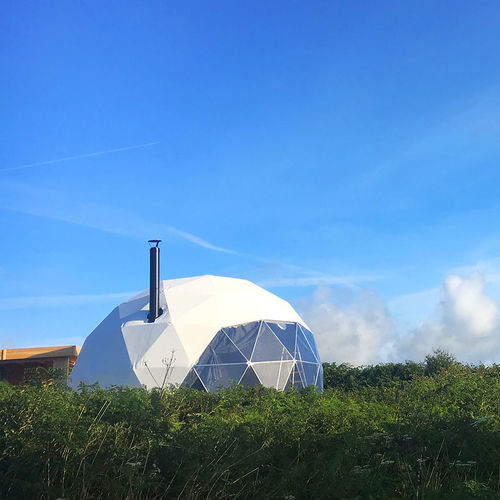 Tenda a bolla tonda - GEODESIC G-9 - Free Home - in PVC / in acciaio galvanizzato / trasparente
