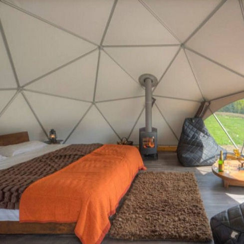 Tenda a bolla tonda - GEODEISIC G-7 - Free Home - in PVC / in acciaio galvanizzato / dome