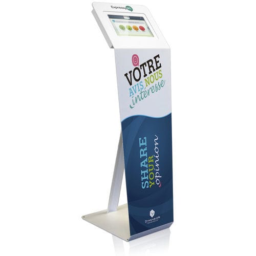 Terminale interattivo self service - EXPRESSYON - DYMENSION - da interno / da terra / per informazioni