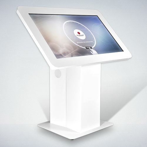Terminale interattivo con touch screen - ELC 40 - DYMENSION - da interno / da terra / 42"