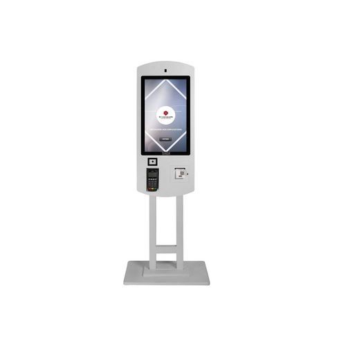 Terminale interattivo per ristorante - Z-Kiosk - DYMENSION - da interno / da terra / con touch screen