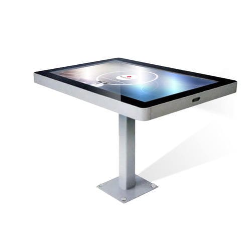 Tavolo per ristorante - TouchPlus - DYMENSION - contemporaneo / in metallo / con supporto in metallo