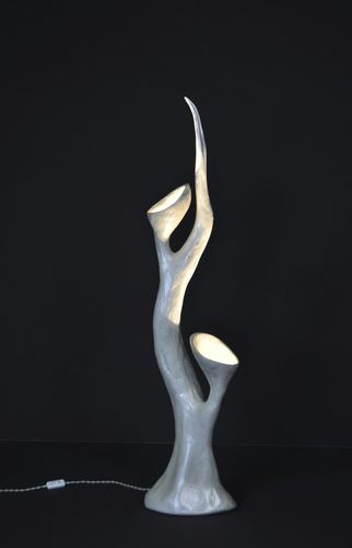 Lampada da terra - CALCAIRE - JOËL BARTZ - in marmo / contemporanea / senza fili