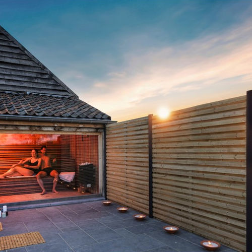 Recinzione a pannelli - Premium - GARDENODE - residenziale / in legno / rettangolare
