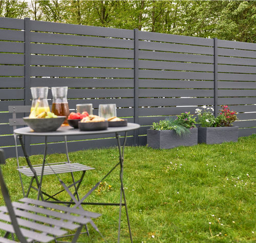 Recinzione a lamelle - GARDENODE - residenziale / professionale / in alluminio