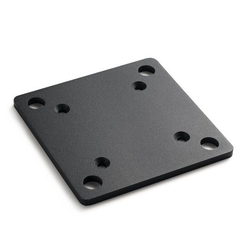 Piastra d'ancoraggio per pali di recinzione - 80x80 - GARDENODE