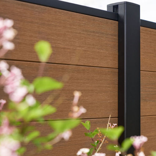 Pilastro per recinzione in alluminio - Equinox 80x80 - GARDENODE - contemporaneo / per uso residenziale / professionale