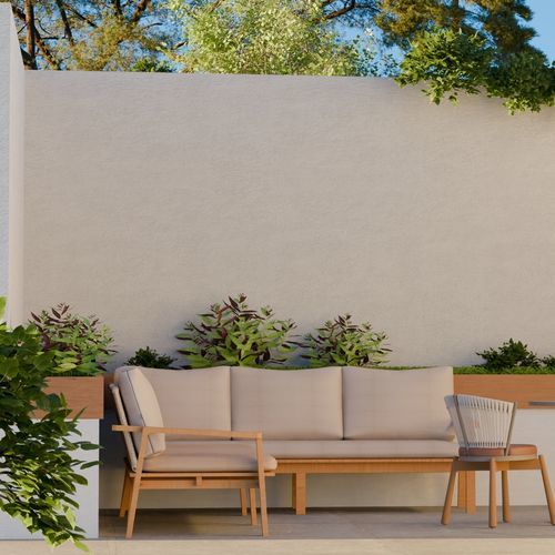 Divano modulare - DENK  - Yaaz - d'angolo / design / da giardino