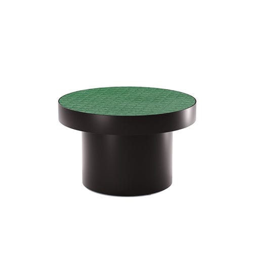 Tavolino basso contemporaneo - HISS - Yaaz - in alluminio / in porcellana / con supporto in alluminio