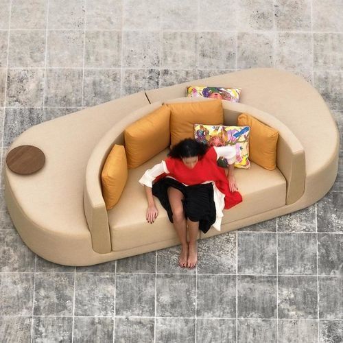 Divano design - ADA - Yaaz - da esterno / in Sunbrella® / grigio