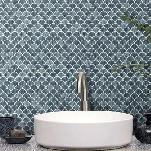 Mosaico in vetro - CLOUD GAUZE SERIES - TESSERE - lucido / da interno / da bagno