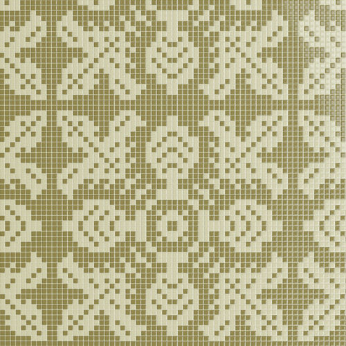 Mosaico in marmo - LYS PISTACHIO  - TESSERE - in lavica / in pietra naturale / in vetro riciclato