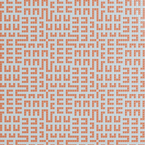 Mosaico in marmo - PIPS ARANCIO - TESSERE - in lavica / in pietra naturale / in vetro riciclato