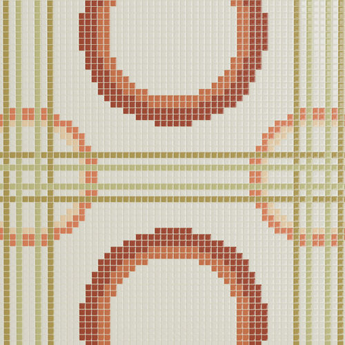 Mosaico in marmo - RINGS GINGER - TESSERE - in lavica / in pietra naturale / in vetro riciclato