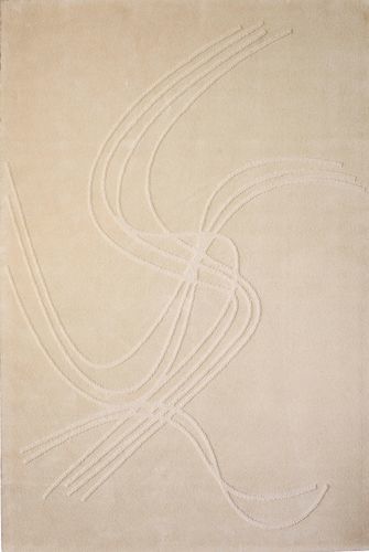 Tappeto design minimalista - SEREN - Softicated - a tinta unita / capitonné / in lana della Nuova Zelanda