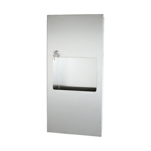 Distributore di salviette da parete - AE series - Fanda Hygiene Co., Ltd - sporgente / in acciaio inossidabile / con cestino