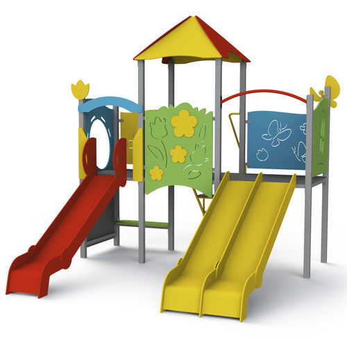 Struttura ludica per parco giochi - GP02  - GOTINSHTAIN EOOD - in metallo / in HDPE / modulare