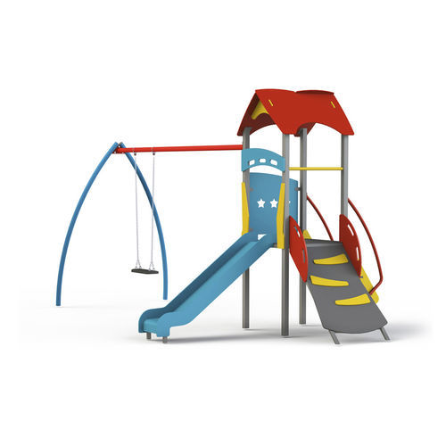 Struttura ludica per parco giochi - GP06 - GOTINSHTAIN EOOD - in metallo / in HDPE / modulare