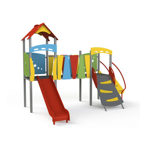 Struttura ludica per parco giochi - GP20  - GOTINSHTAIN EOOD - in metallo / in HDPE / modulare