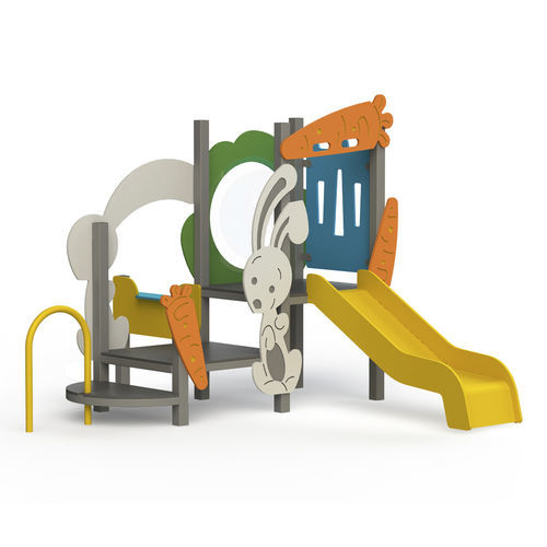 Struttura ludica per parco giochi - GFT01  - GOTINSHTAIN EOOD - in metallo / in HDPE / modulare