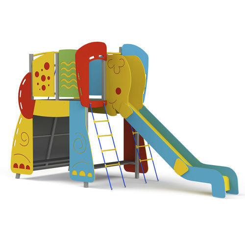 Struttura ludica per parco giochi - TP03  - GOTINSHTAIN EOOD - in metallo / in HDPE / modulare