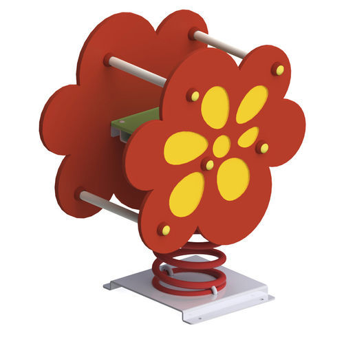 Gioco a molla in metallo - GL002 - GOTINSHTAIN EOOD - in HDPE / a fiori / monoposto