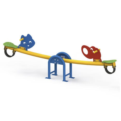 Altalena basculante in metallo - GSS02  - GOTINSHTAIN EOOD - in HDPE / per parco giochi