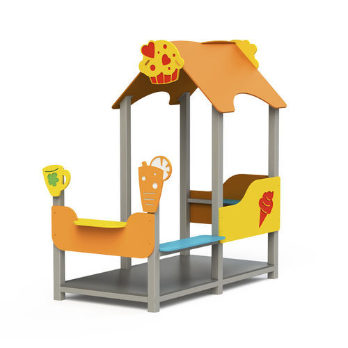 Casetta da gioco per parco giochi - H09  - GOTINSHTAIN EOOD - a pavimento