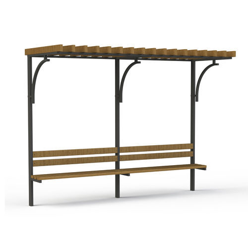 Pergola autoportante - P01  - GOTINSHTAIN EOOD - in legno / in metallo / con copertura in legno